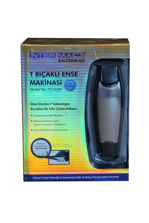 İnter Mac Inter Mac3 Tc-6300 T Bıçaklı Sakal-ense Tıraş Makinesi