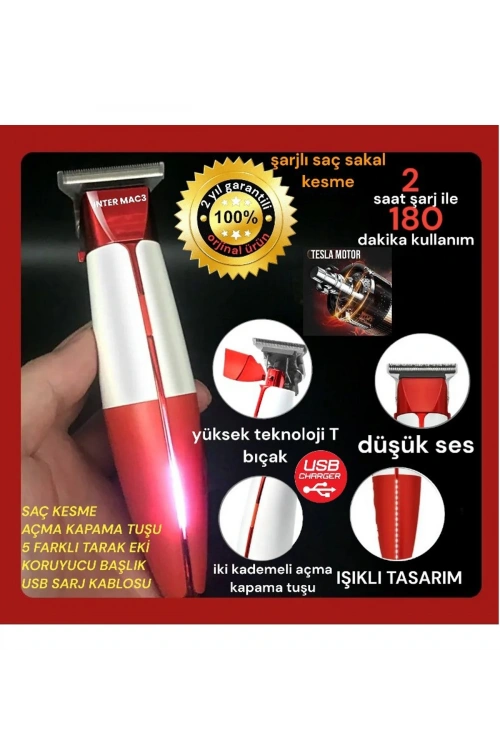 Inter Mac3 Saç Kesme Makinesi Tc-1919