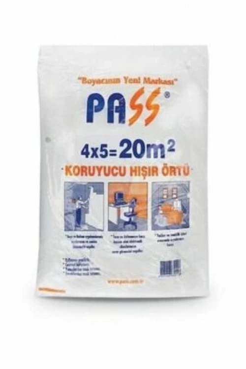 İpsan 20-m2 ( Hışır ) Şeffaf Koruyucu Örtü*30
