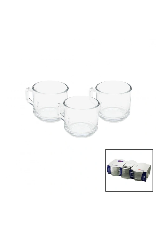 Işık Kitchen Br-190 ( 6pcs ) ( Mini ) Cam Kupa ( 150ml )*8=k