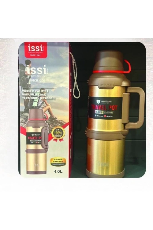 Issı 4 Litre Termos 48 Saat