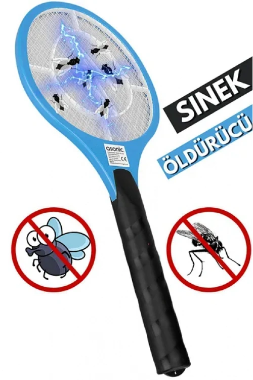 Kalem Pilli Raket Sinek Öldürücü Asonıc