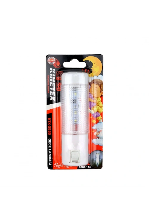 Kınetex Ktx-2535 Code-114 ( Silindir ) ( 0.1w ) Gece Lambası*480