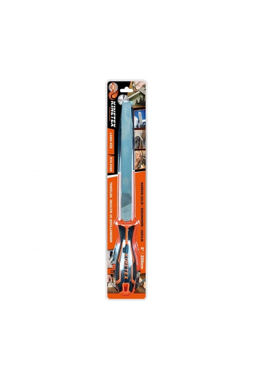 Knıtex Ktx-2489 ( 8 & 200mm ) ( Lama ) Metal Eğe Törpü ( Plastik Saplı )*12x10