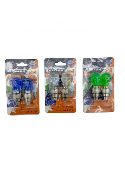 Knıtex Ktx-473 ( 2pcs ) ( Kuru Kafa ) Sibop Işık ( Pilli ) ( Bisiklet & Motorsiklet & Araç ) (hareket Duyarlı Sensör)*24x20