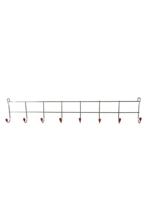 Kral Kr-04 Metal 8 Kollu Düz Duvar Askısı *12x12