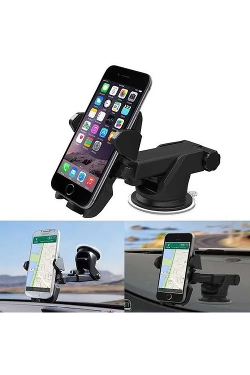 Long Neck One Touch Car Mount Araç İçi Telefonu Tutucu