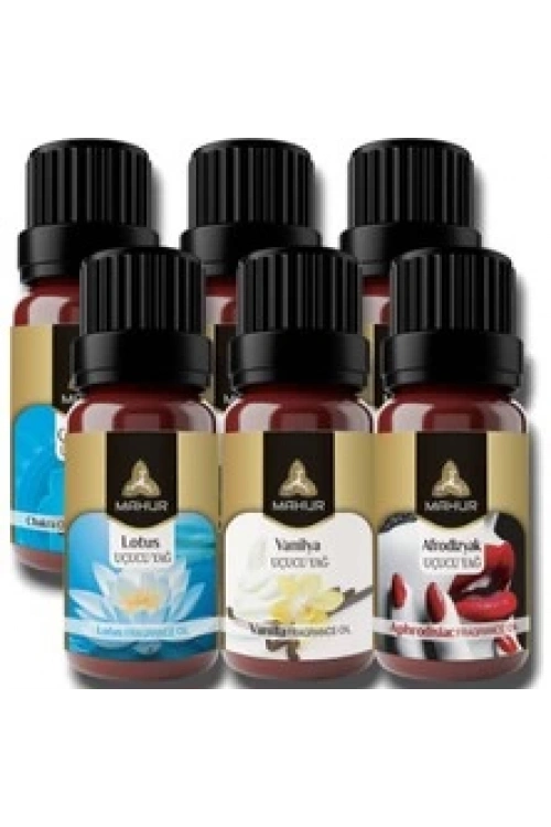 Esansiyel Uçucu Koku Yağı Difüzör Esansı Buhurdanlık Yağı Aromaterapi Yağı 10ml