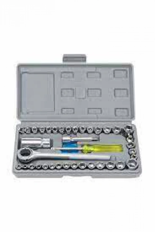 Man Ref-103025 ( 40pcs ) ( 1/4 & 3/8 ) Lokma Takımı ( Plastik Kutulu ) Metrıc Sıze Combınatıon Set*20
