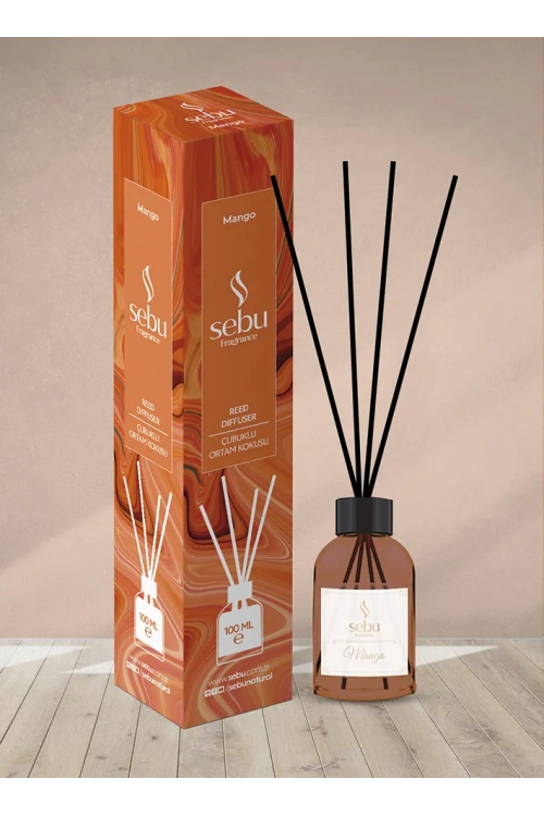 Mango Ortam Kokusu Bambu Çubuklu Sebu 100 Ml