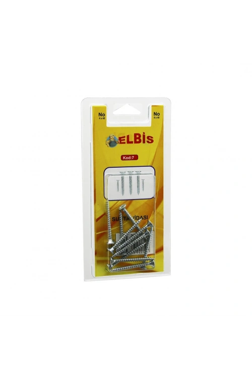 Medalyan Dl-34 ( 4x40 ) Dübelli Vida ( Dubel=no-7 ) ( 10pcs )*12x10