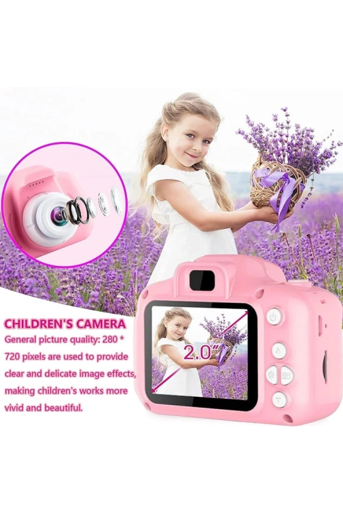 Mini 1080p Çocuklar Için Dijital Fotoğraf Makinesi