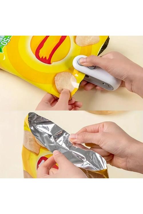 Mini Poşet Kapatıcı Şarjlı Egonex