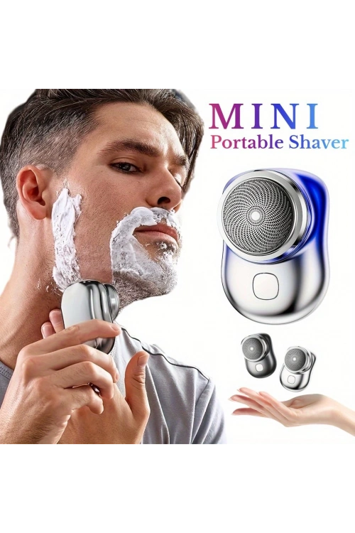 Mini Taşınabilir Tıraş Makinesi – Ipx7 Su Geçirmez, Type-c Şarjlı