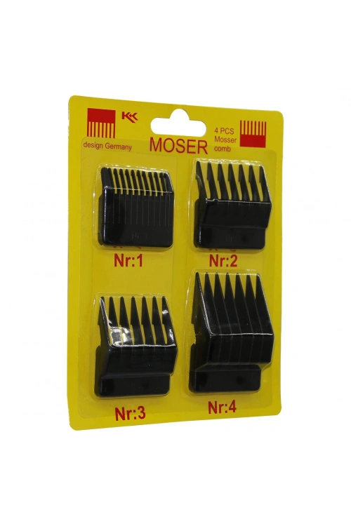 Moser 4pcs Makine Tarak Set*160