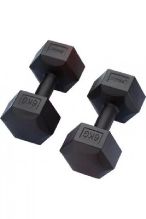 Mrt Spor ( 6kg ) Plastik Köşeli Dambıl ( 2pcs )*1