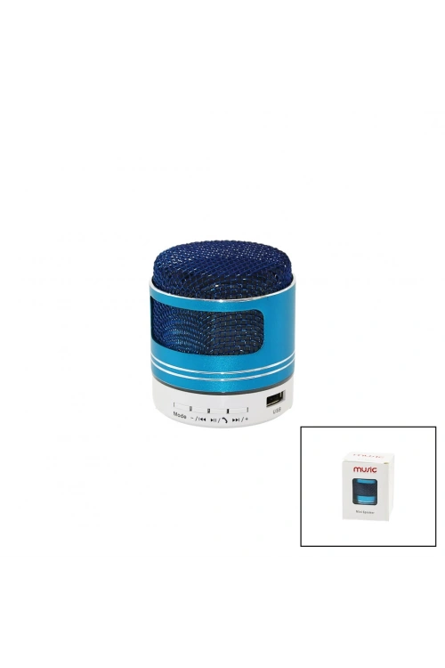 Music Hasuba Hs-84 ( Mikrofon Kafa Modeli ) Bluetooth Wireless (mini) Hoparlör Speaker (usb Şarjlı) (3w)*100