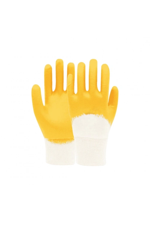 Neoprell ( Sarı ) ( Lateks ) İşçi Eldiveni*12x30