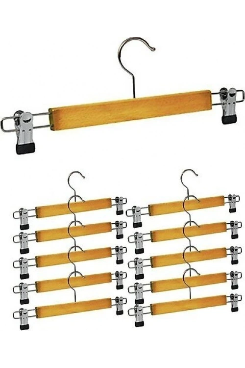 Newlife Clkn-110 ( Ahşap & Metal Uçlu ) Etek Askısı*150
