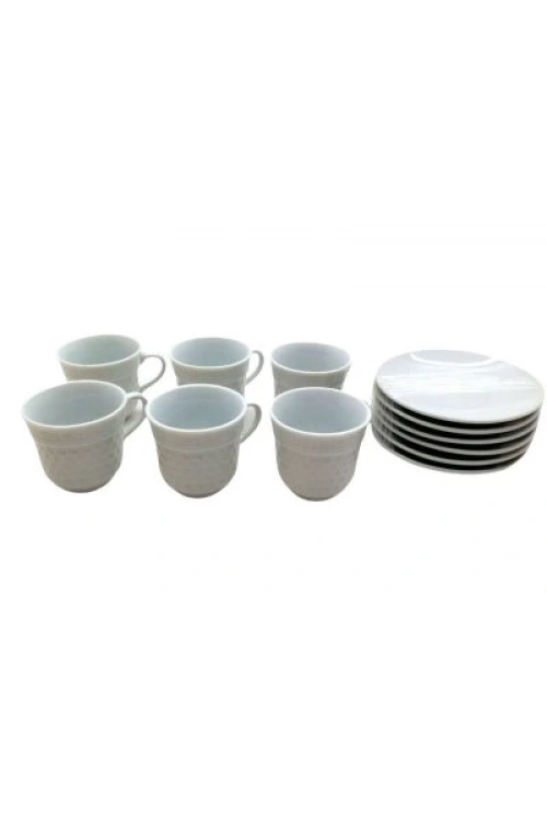Newlife Clkn-1652-a-b-c-d-e-h ( 12pcs ) Porselen Kahve Fincanı*18