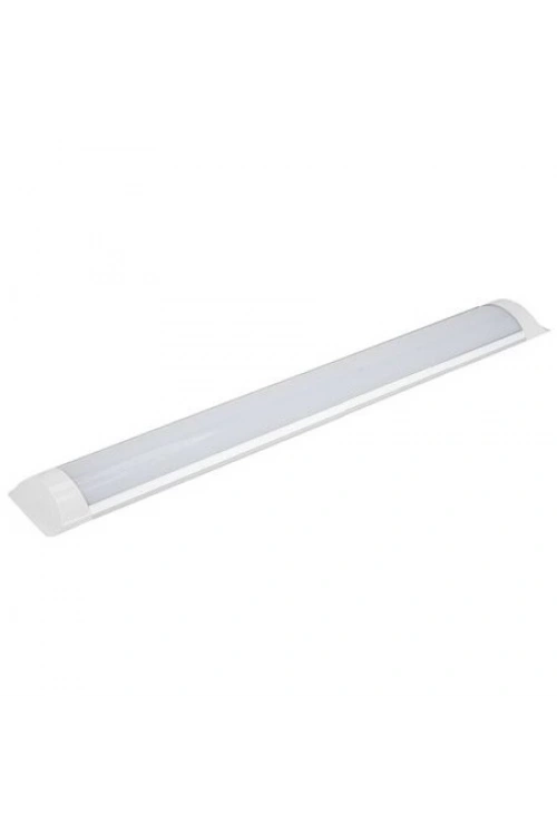 Nisaluce Eamp-064 ( 2pcs ) (36w & 120cm) (beyaz & 6500k) Led Bant Armatür Lamba Ampul (plastik Kasa)*18