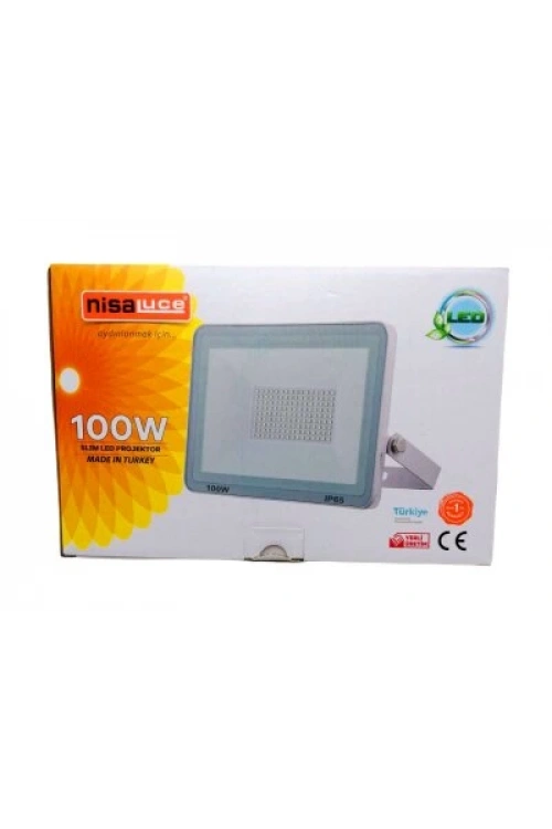 Nisaluce Elp-06 100w Slım Led Projektor*10