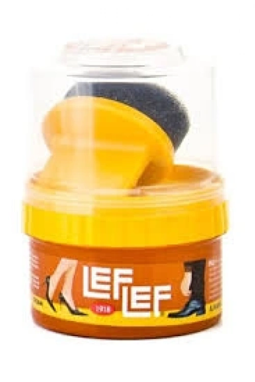 Nuri Leflef ( Hazır ) ( Cilalı Süngerli ) ( A.kahve ) Krem Ayakkabı Boyası 60ml*12x6