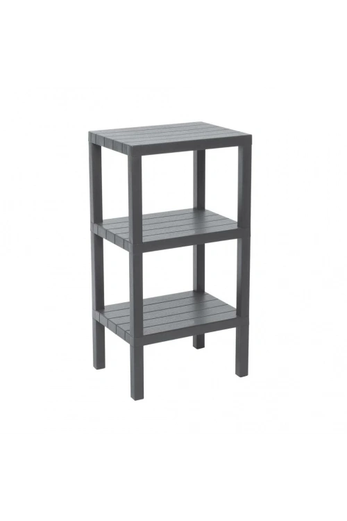 Ombeg Om-0390-3102 ( 3 ( Düz ) Raflı & Gri ) Modüler Ünite Plastik*8