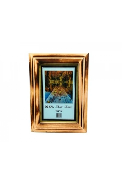 Öz-kal 10x15 Ahşap Resim Çerçevesi*12=k