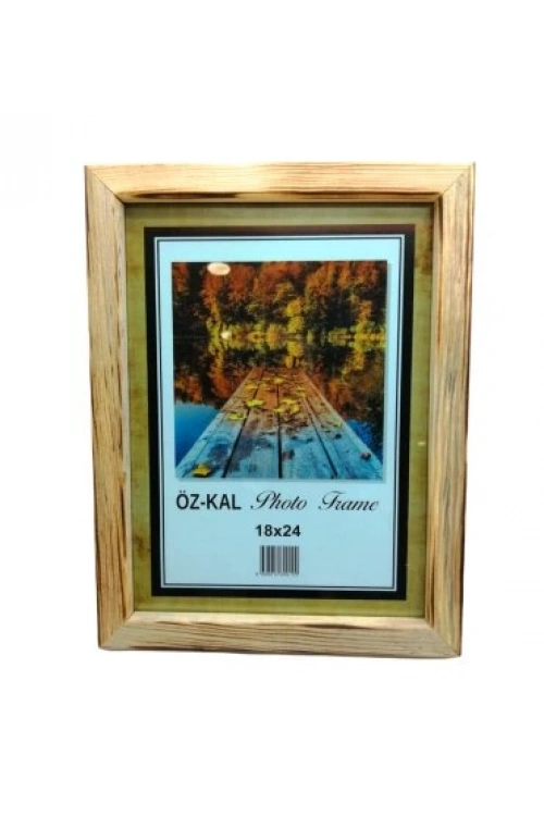 Öz-kal 18x24 Ahşap Resim Çerçevesi*12=k