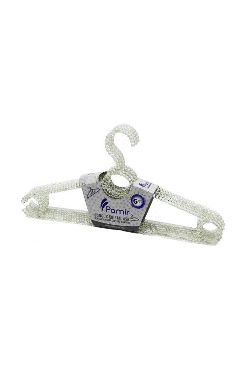 Pamir Pmr-101 ( 6pcs ) Boncuk Kristal Elbise Askısı*30