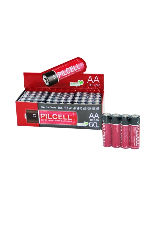Pilcell ( Kalem ) Pil ( Aa & 1.5w & R6 ) ( 60pcs )*1x20