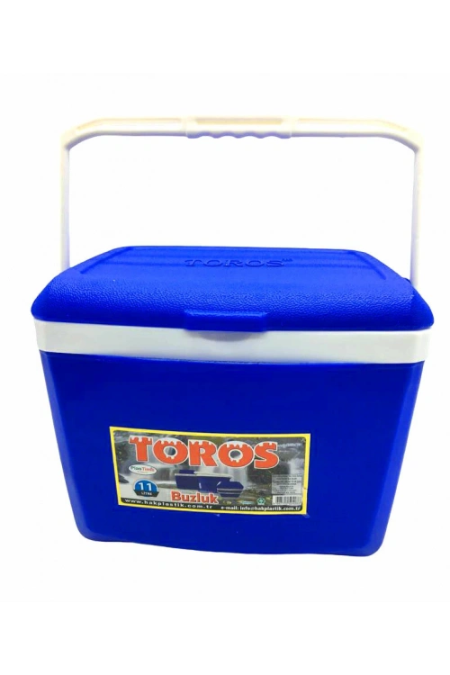 Plas Time Toros ( 11lt ) ( Dikdörtgen ) ( Buzluk ) ( Mavi Plastik ) ( Taşıma Kulplu ) ( Brkt-504286 )*8