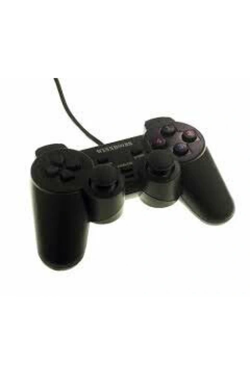 Platoon Pl-2596 ( Kablolu ) ( Ps2 Modeli ) Game Joypad Pc Siyah Analog Oyun Kolu*60
