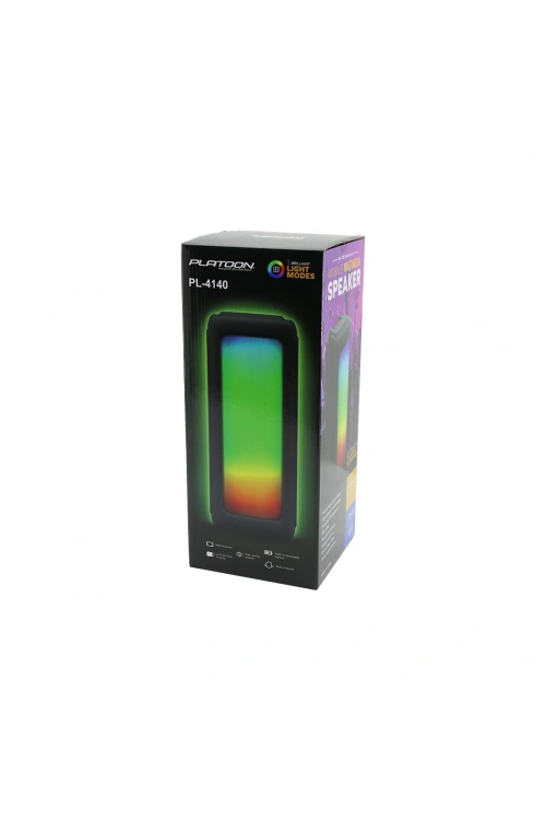 Platoon Pl-4140 ( 8 ) Speaker Hoparlör ( Bluetooth ) ( Wıreless Speaker ) ( 5 Farklı Işıklı ) ( Usb & Bluetooht & Dc 5v )*16