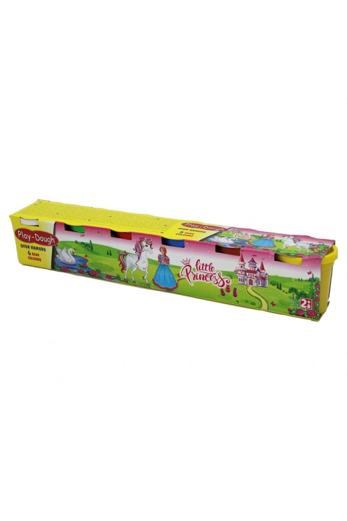 Play Dough Ern-011 ( Büyük ) ( 6pcs ) Renkli Oyun Hamuru*24
