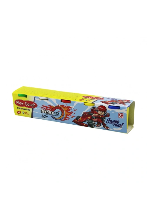 Play-dough Ern-026 ( 5pcs Mini ) ( 5 Renk ) Oyun Hamuru ( 5-kapaklı Plastik Kutu ) *72