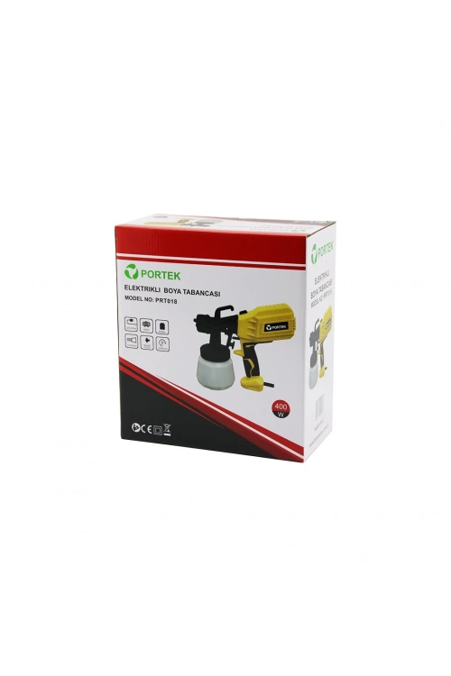 Portek Prt-018 Elektrikli Boya Tabancası 1000 Ml.400w*12