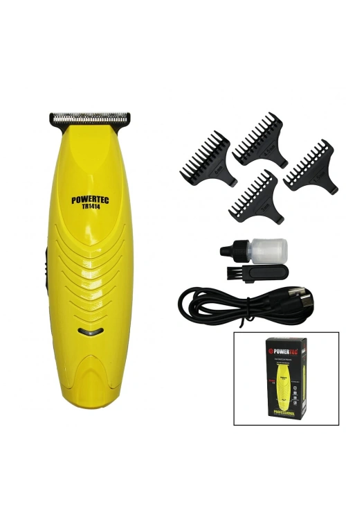 Powertec Tr-1414 Şarjlı Sakal Traş Ense Makinesi*60