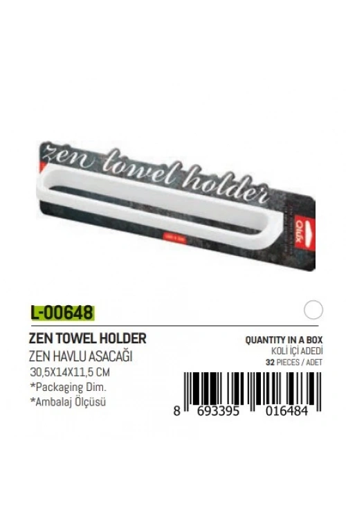 Qlux L-648 Zen Havlu Asacak*32