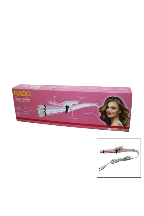 Rado Rd-3835 ( 4lü ) Şekillendirici Saç Güzellik Seti 60w*40