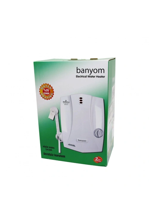 Royal ( Elektrikli ) Şofben ( 7 Emniyetli ) ( Su Isıtmada %35 Tasarruf ) ( 8000w )*6