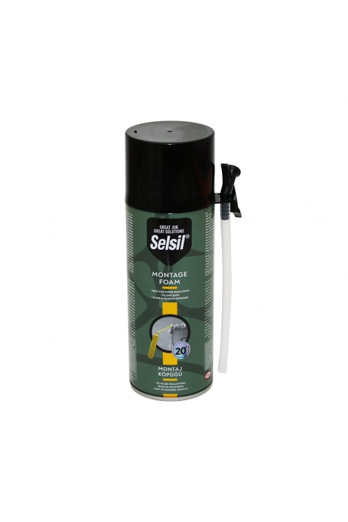 Selsil Pu Köpük ( 300ml ) Montaj Köpük 320gr*12=k