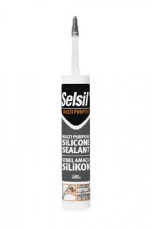 Selsil ( Siyah ) Üniversal Silikon 280 Gr*25=k