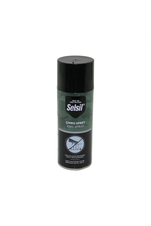 Selsil Tab-442 ( Çinko=açık Galvaniz Renk ) Sprey Boya ( 400ml )*24