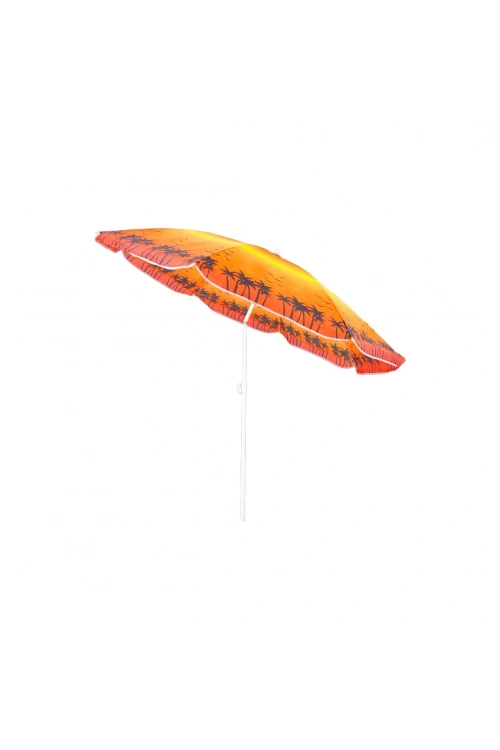 Skybelt Sky-110 ( 170cm Saplı ) ( Çap: 155cm ) ( Renkli Resimli ) Plaj Şemsiyesi ( 8 Telli ) (polyester Kumaş)*24=k