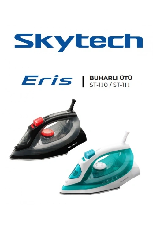 Skytech St-110 Eris 2200w Seramik Tabanlı Buharlı Ütü