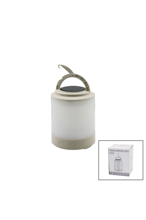 Solar Campıng Lıght Ch-23061-a (fanus) Kamp-bahçe Fener (solar & Şarjlı) (1+8-renk Led) (ışık Ayarı & Şarj Gösterge) (powerbank)*48