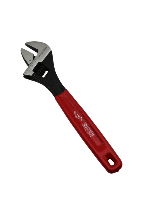 Sonmix ( Lüx & %100 Çelik ) ( 12 ) ( 300mm ) Kurbağacık Anahtar ( Silikon Kılıflı Sap )*1