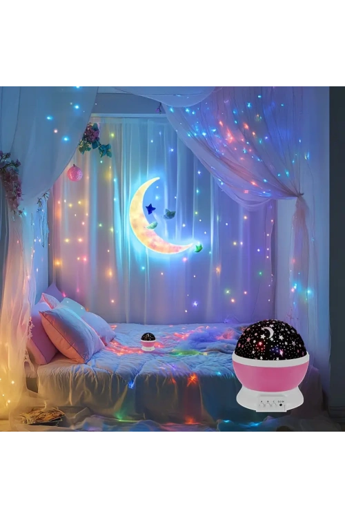 Starmaster Yıldız Yansıtmalı Küre Tip Gece Lambası